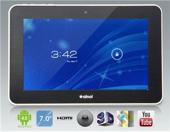 Gemei 7 "Android 2.3 Sistema A10 1.5GHz 3G Tablet PC 2160P