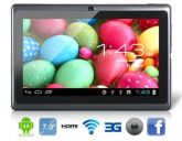 IPPO Q78 7 "Android 4.0.3 A13 1.2GHz Tablet PC com Dual Came